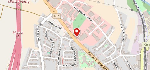 Quick Mersch sur la carte