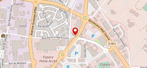 Quick Tours Nord sur la carte