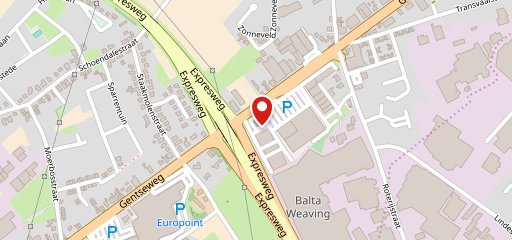 Quick Waregem sur la carte