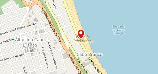 A Barca Cabo Branco no mapa