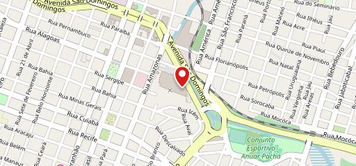 Quiosque Brahma no mapa