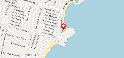 Quiosque do Ari no mapa