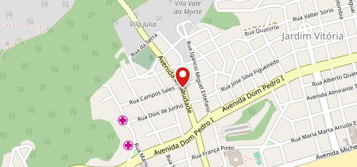 Restaurante E Pizzaria Do Curió no mapa