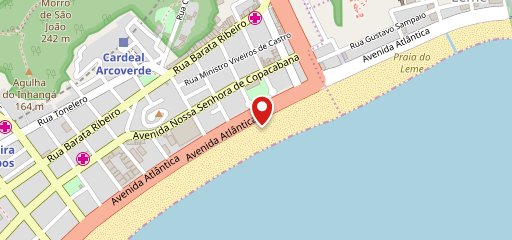 Quiosque Morena no mapa