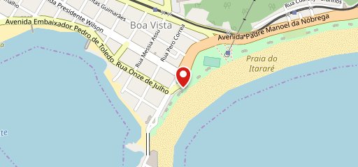 Quiosque Oba-Oba no mapa