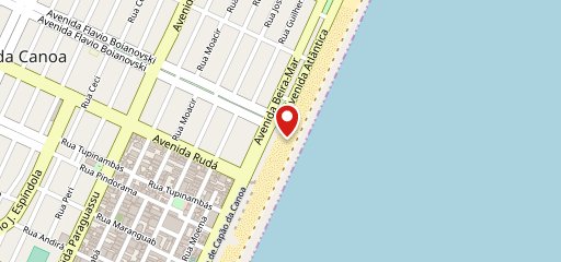 Quiosque Vavazão no mapa