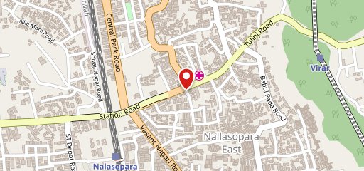 Radha Krishna pure veg on map