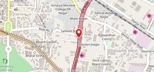 Radha Krishna Premium Unlimited Thali Pure Veg Restaurant- Chembur on map