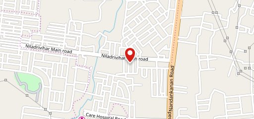 Radha's sweets and snacks Chaat of Vrindavan on map