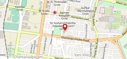 Raghavendra Tiffanis on map