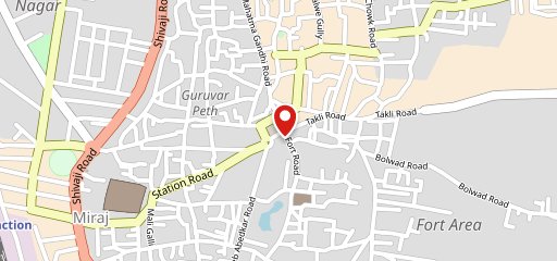 Raghuveer Sweets and Bakers Miraj. on map