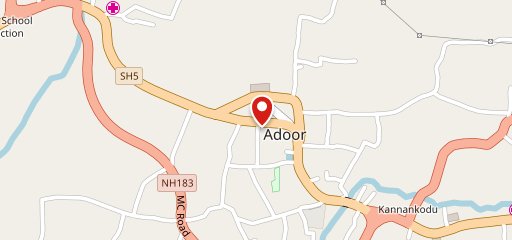 Rajadhani restaurant on map