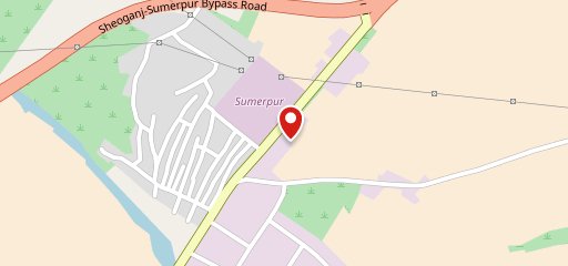 Rajasthan Dhaba Sumerpur (Modela Fort) on map