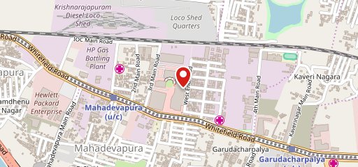 Khandani Rajdhani, Phoenix MarketCity, Whitefield on map