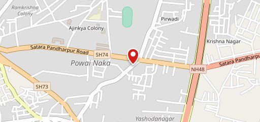 Rajdhani chinese Restaurant satara on map