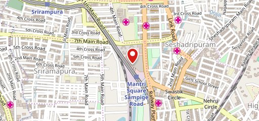 Khandani Rajdhani, Mantri Mall, Malleshwaram on map