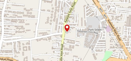 Rajeshahi biryani's, wakad on map