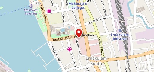 Rama Varma Club, Ernakulam on map