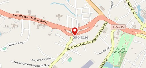 Restaurante Rancho Serrano no mapa