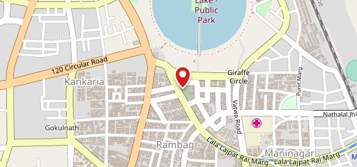 Rangoli Ice Cream Maninagar Ahmedabad on map