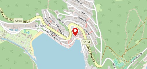 Restaurant Rapčanka sulla mappa