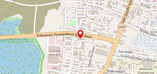 Rasavid Multi Cuisine Restaurant Thoraipakkam Chennai on map