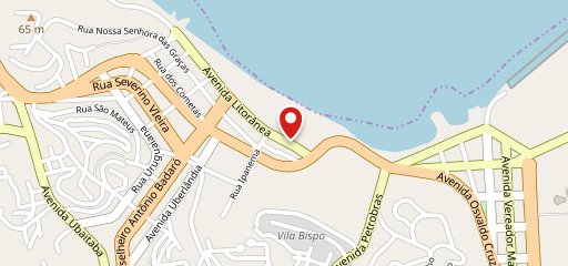 Recoleta's Burguer no mapa