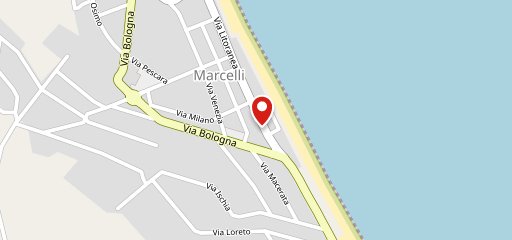 Red Burger Marcelli sulla mappa