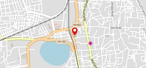 Hot chilli restaurant on map