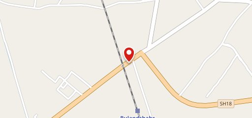 Red heart Corner on map