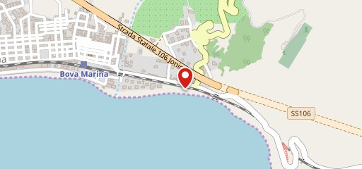 RED MOON pizzeria ristorante disco pub lido balneare Bova Marina sulla mappa