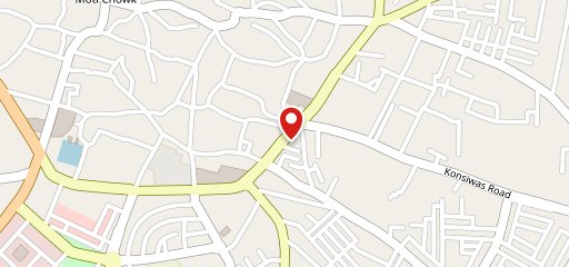 Red rose cafe rewari on map