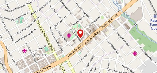 Rede Leve Pizza no mapa