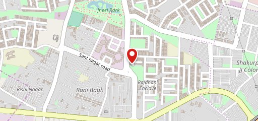 Refections Cafe, Pitampura on map