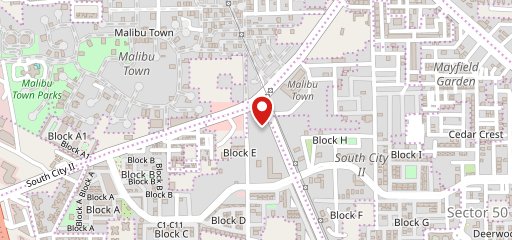 Refreshment Zone on map