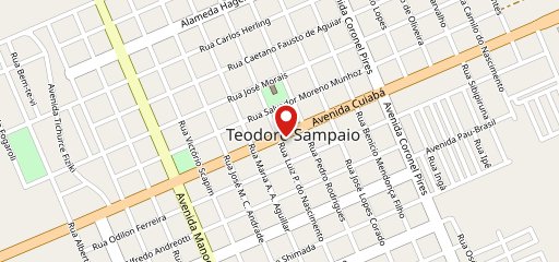 Rei do Lanche no mapa