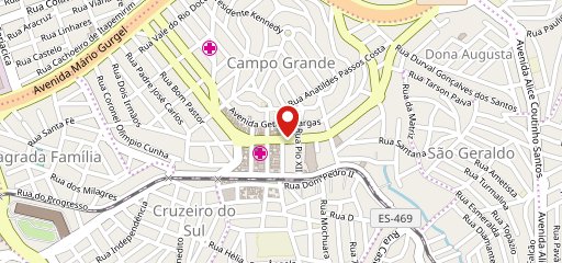 Rei Pastel Zinho no mapa