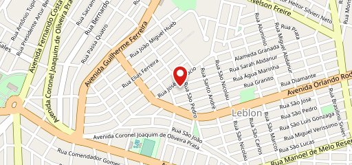 Restaurante Rei do Peixe - Uberaba- MG no mapa