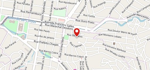 Sorveteria Reobote Sorvetes e Açaí em Poços de Caldas Loja 1 no mapa