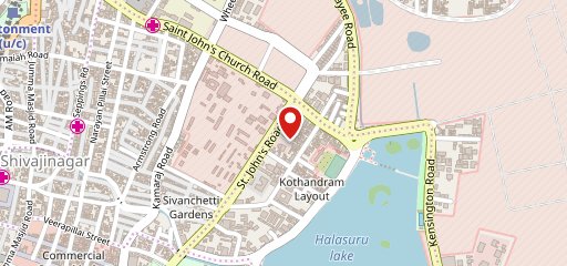 Lemon Tree Premier Ulsoor Lake Bengaluru on map