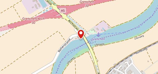 Restaurant Aarebrüggli sulla mappa