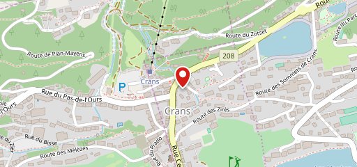 Restaurant Aga-Crans sulla mappa