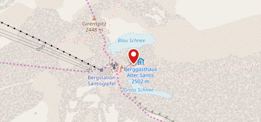 Berggasthaus Alter Säntis sulla mappa