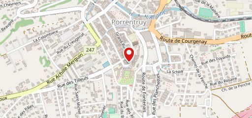 La Cigogne Restaurant bar, appartement hotel sulla mappa