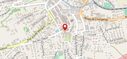 Restaurant des Trois-tonneaux sulla mappa