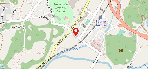 Il Ristorante Diana sulla mappa