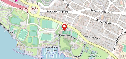 Restaurant du Tennis-Club, Stade Lausanne sulla mappa