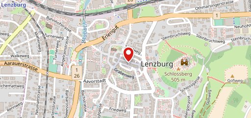 Restaurant DUO Lenzburg sulla mappa