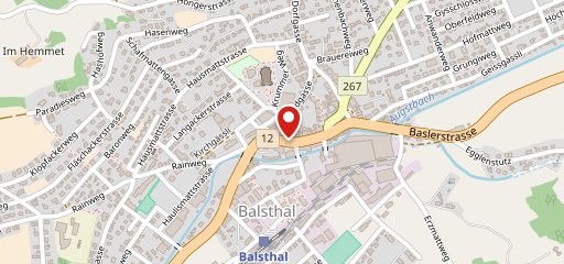 Restaurant Eintracht Balsthal sulla mappa