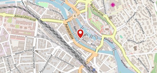 Falken Thun sulla mappa